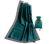 BLESSUME Tarot - Mantel de Terciopelo Wicca con Bolsa de Tarot