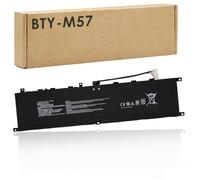 BLESYS 65Wh BTY-M57 Batería para MSI GP66 GP76 Leopard 10UE 10UG 10UH 11UE 11UG 11UH para Vector GP66 GP76 12UE 12UG 12UH 12UGS 12UHS 12UHSO 12UEO 12UGSO GP66HX GP76HX 12UGS 12UHS Series