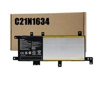 BLESYS C21N1634 C21PQCH Batería para ASUS VivoBook X542U X542UR X542UA X542UF X542UN X542UQ R542U R542UA R542UF R542UN R542UQ R542UR PC portátil 7,6V 38Wh Li-Polymer