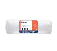 Bleu Câlin Almohada Cilíndrica, Confort "Alaska", Blanco, 140 cm, PCPI