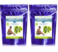 Bleu & Marine Bretania 3 Algas Marinas Polvo de Algas para Faciales, Envolturas Corporales y Baño - 500 g (Paquete de 2)