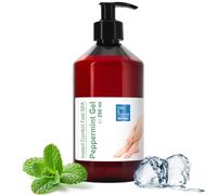 bleu & marine Bretania - Gel de Menta Refrescante | Alivio Inmediato de Piernas Cansadas | Mejora Microcirculación | Minimiza Hinchazón | Ideal para Personas de Pie Todo el Día, Claro, 250 ml