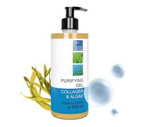 bleu&marine Gel Purificante Limpiador, Colágeno y Algas, Anti Imperfecciones 500 ml