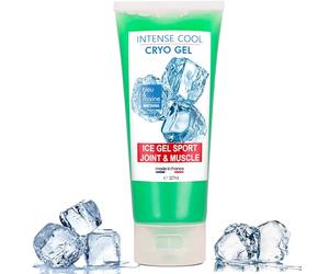 bleumarine Bretania - Gel Frío Intenso | Alivio del Dolor Muscular y Articular | Mejorador de Circulación | Gel de Crioterapia para Casa | Enriquecido con Mentol, Aceite de Almendras, Claro, 227 ml