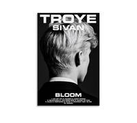 BLEWPBEML Troye Sivan Bloom- Pinturas decorativas resistentes a las manchas, fáciles de limpiar, para colgar en la sala de estar, sin marco, diseño impermeable, regalo para el hogar, estilo sin marco