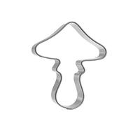 BLEX Halusky Seta con Forma de Cortador de Galletas de Acero Inoxidable, hojalata, Plata, 1,5 x 4.2 x 6,9 cm