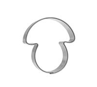 BLEX Halusky Seta con Forma de Cortador de Galletas de Acero Inoxidable, hojalata, Plata, 1,5 x 4,5 x 5,3 cm