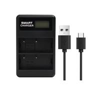 BLH1 BLH-1 Cargador de batería, doble salida LCD BLH1 BLH-1 cargador compatible con Olympus BLH-1 BLH-01 PS-BLH1 BLH1 batería para cámara EM1 Mark II EM1 Mark iii EM1X E-M1X