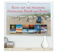 Blick auf die Halbinsel Fischland, Darß und Zingst (hochwertiger Premium Wandkalender 2026 DIN A2 quer), Kunstdruck in Hochglanz: Sand und Meer, ... das ist die Halbinsel Fischland-Darß-Zingst.