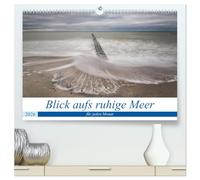 Blick aufs ruhige Meer (hochwertiger Premium Wandkalender 2026 DIN A2 quer), Kunstdruck in Hochglanz: Ein monatlicher Blick auf das ruhige Meer zum Entspannen.
