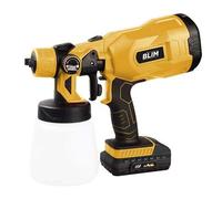 Blim pistola para pintar a batería 120W 20V 2Ah depósito 800 ml boquilla 1,8 mm