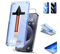Blimbe Screen Protector - Dust Free Without Bubbles, HD Privacy Tempered Film for iPhone 15 14 13 12 11 Pro MAX, Blimbe Phone Invisible Artifact Screen Protector (15Pro MAX,HD Clear)