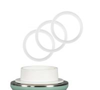 blimbini® Anillos de sellado para adaptador 2 (apto para Medela y BIBS) | Paquete de 3 anillos de sellado | 100% a prueba de fugas y libre de BPA