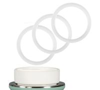 blimbini® Juntas adaptadoras para adaptador nº 3 (apto para NUK First Choice), paquete de 3 anillos de sellado de repuesto, 100% a prueba de fugas y sin BPA