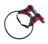 Blind Dog Harness - Protector Halo | Visually Impaired Cat Harnesses & Collar con tiras reflectivas, Safety Bumper for Walking & Travel, Training Aid for Small & Medium Pets, Blue
