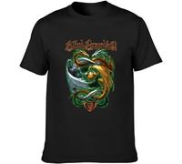 Blind Guardian Men's T-Tshirts Camisetas y Tops Unisex Black Cotton Print tee Tshirts Camisetas y topss(XX-Large)