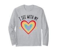 Blind Inspirational Quote Kindness I See with My Heart Manga Larga