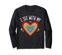 Blind Inspirational Quote Kindness I See with My Heart Manga Larga