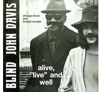 Blind John Davis - Alive, "live" and well (Vinyl-LP)