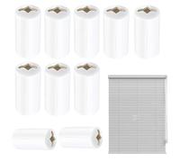 Blind Pull Cord Knobs - 3,7 x 1,7 cm Cord Condensers | Pull End Tassel PP DetachableCord Safety Set 10 unidades Bay Child Safety Window Blind Rope Organizer for Toddıer Pet Protection Home Use