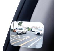 Blind Side Mirrors for The Car, Auto Wide Angle Exterior Rear Blind Mirror, Truck Accessories for Travel, Daily Used, SUVs, Automobile Gadgets, 50 x 80 mm
