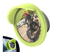 Blind Spot Mirror, Expands Rear Visibility, 2.2in Wide Angle Convex Glass Mirror, Definition Auxiliary Viewing Lens with Self Adhesive Mount Design, Driving Safety Accessory for SUV RV Sedan
