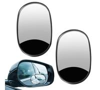 Blind Spot Mirror - Rotatable Ultra Clear, Wide Angle Design | Anti-Fog Waterproof Convex Mirror, Improved Lane Change Security for SUV Truck Sedan Vehicle Drivers Highway Traffic Parking Support Dail
