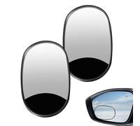 Blind Spot Mirror-Round Frameless 360 | Round Frameless 360 Wide For Angle Waterproof Convex Exterior Accessories Blind Spot Mirrors, Suv Trucks Automotive Traffic, Safety Vehicle Sedan