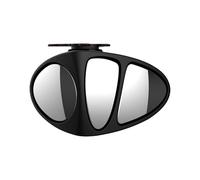 Blind Spot Mirrors, 360 Degree Adjustable HD Glass Convex | Side View Spot Mirrors | Three-Sided Car Wheel Wide Angle Mirror | 360 Degree Rotatable Looking Glass For Vehicle Wheel Observation
