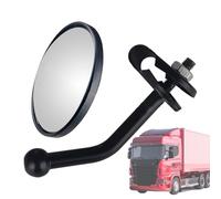 Blind Spots Mirrors - High Definition 360 Degree Rotatable Convex Mirror, Service Assist Mirrors | Easy Installation Steel Arm Reverse Assist Supplies With Large Curvature For Truck Bus