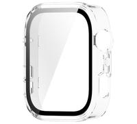 Blindaje de reloj inteligente diseñado con precisión con vidrio que no rompe y marco de policarbonato absorbente de efectos para reloj, compatible con 4 pantallas de cubierta completa