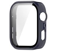 Blindaje de reloj inteligente diseñado con precisión con vidrio que no rompe y marco de policarbonato absorbente de efectos para reloj, compatible con 4 pantallas de cubierta completa