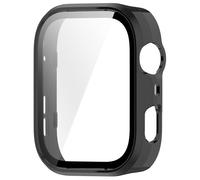 Blindaje de reloj inteligente diseñado con precisión con vidrio que no rompe y marco de policarbonato absorbente de efectos para reloj, compatible con 4 pantallas de cubierta completa
