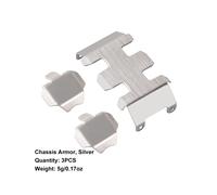 (Blindaje del tren de aterrizaje)Contrapeso de latónManguetas de direcciónCubierta del eje del amortiguador