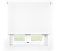 Blindecor Ara Clement Blanco | Estor Enrollable con Tejido translúcido 100 x 240 cm (Ancho por Alto) | Tamaño aproximado de la Tela 97 x 235 cm| Estores para Ventanas