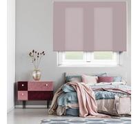 Blindecor Ara | Estor enrollable translúcido liso - Morado pastel, 80 x 175 cm (ancho por alto) | Tamaño de la Tela 77 x 170 cm | Estores para ventanas