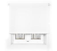 Blindecor Ara Premium | Estor liso translúcido de mayor calidad - Blanco, 100 x 240 cm (Ancho por Alto). Tamaño de la Tela 97 x 235 cm . Estores para ventanas