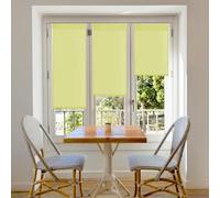 Blindecor Aure | Estor enrollable Easyfix translúcido liso - Verde pistacho, 42 x 180 cm (ancho por alto) | Tamaño de la Tela 39 x 175 cm | Estores sin herramientas para ventanas