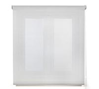 Blindecor Belmont estor enrollable tejido translúcido brillante - Gris plata, 190 x 270 cm (Ancho por Alto). Tamaño de la Tela 187 x 265 cm. Estores para ventanas