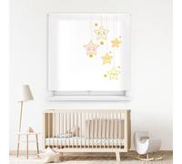 Blindecor Digital | Estor Enrollable Translúcido Estampado |Familia Infantil| Modelo F-Noche Estrellada | 150 x 180 cm (Ancho por Alto) Tamaño de la Tela 146 x 175 cm | Estores para Ventanas