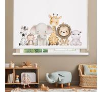 Blindecor Digital | Estor Enrollable Translúcido Estampado |Familia Infantil| Modelo F-Sabana Baby | 130 x 180 cm (Ancho por Alto) Tamaño de la Tela 126 x 175 cm | Estores para Ventanas