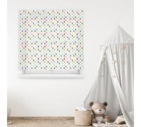 Blindecor Digital | Estor Enrollable Translúcido Estampado |Familia Infantil| Modelo F-Watercolor | 150 x 180 cm (Ancho por Alto) Tamaño de la Tela 146 x 175 cm | Estores para Ventanas