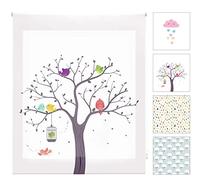 Blindecor Digital Infantil | Estor Enrollable Translúcido con Estampado Impresión Digital | Modelo Birds | 170 x 180 cm (ancho por alto) Tamaño de la Tela 167 x 175 cm | Estores para Ventanas