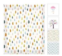 Blindecor Digital Infantil | Estor Enrollable Translúcido con Estampado Impresión Digital | Modelo Colordrops | 170 x 180 cm (ancho por alto) Tamaño de la Tela 187 x 175 cm | Estores para Ventanas