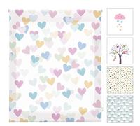 Blindecor Digital Infantil | Estor Enrollable Translúcido con Estampado Impresión Digital | Modelo Hearts | 90 x 180 cm (ancho por alto) Tamaño de la Tela 87 x 175 cm | Estores para Ventanas