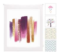 Blindecor Digital Infantil | Estor Enrollable Translúcido con Estampado Impresión Digital | Modelo Paint | 130 x 180 cm (ancho por alto) Tamaño de la Tela 127 x 175 cm | Estores para Ventanas