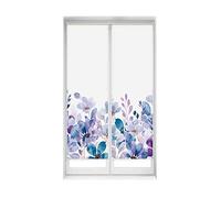 Blindecor Duo Relax | Pack 2 Estores Enrollables Translúcido Sin Taladrar Easy Fix Impresión Digital | Modelo Violet Garden | 40 x 150 cm (ancho por alto) Tamaño de la Tela 37 x 145 cm