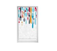 Blindecor Easy estores sin taladrar Estampados - Estor translúcido Estampado Digital, Cubiertos, 90 x 150 cm (Ancho por Alto). Tamaño de la Tela 87 x 145cm