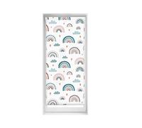 Blindecor Easy estores sin taladrar Estampados - Estor translúcido Estampado Digital, Tamaño de la Tela 62 x 145cm, Estampado Easyfix Relax, Arcoiris Azul, 65 x 150 cm (Ancho por Alto)