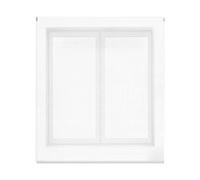 Blindecor Estor Enrollable Visillo translúcido - Visillo Blanco, Estor de 160 x 180 cm (Ancho x Alto). Tamaño de la Tela 157 x 175 cm. Estores para Ventanas visillos
